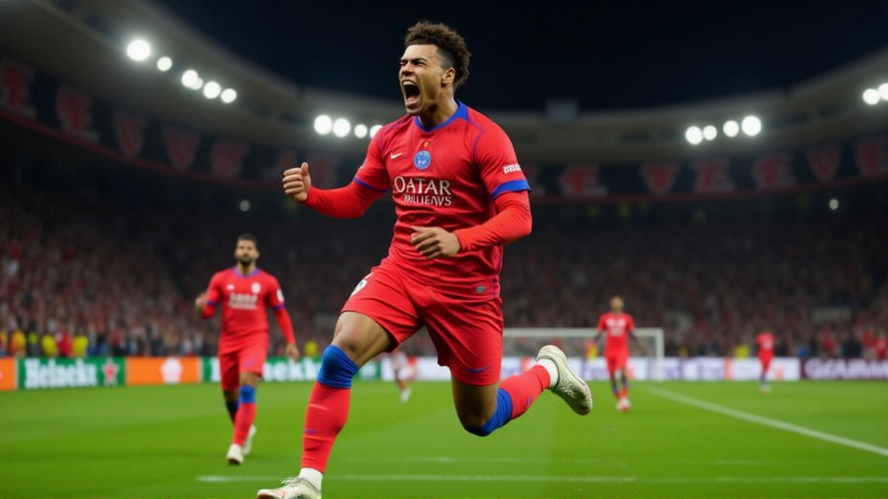 PSG thrashes Leverkusen 7-2 amid first‑half chaos of 5 goals, 2 reds
